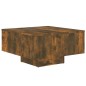 vidaXL Mesa de centro contrachapado roble ahumado 60x60x31,5 cm vidaXL Mesa de centro contrachapado roble ahumado 60x60x31,5 cm