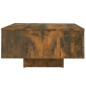 vidaXL Mesa de centro contrachapado roble ahumado 60x60x31,5 cm vidaXL Mesa de centro contrachapado roble ahumado 60x60x31,5 cm