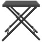 vidaXL Mesa de jardín plegable malla acero gris antracita 38x38x38 cm vidaXL Mesa de jardín plegable malla acero gris antracita 38x38x38 cm