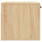vidaXL Armario de pared madera ingeniería roble Sonoma 60x36,5x35 cm vidaXL Armario de pared madera ingeniería roble Sonoma 60x36,5x35 cm