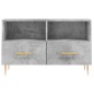 vidaXL Mueble para TV madera contrachapada gris hormigón 80x36x50 cm