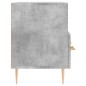 vidaXL Mueble para TV madera contrachapada gris hormigón 80x36x50 cm
