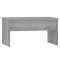 vidaXL Mesa de centro madera contrachapada gris Sonoma 80x50,5x41,5 cm vidaXL Mesa de centro madera contrachapada gris Sonoma 80x50,5x41,5 cm