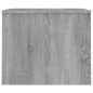 vidaXL Mesa de centro madera contrachapada gris Sonoma 80x50,5x41,5 cm vidaXL Mesa de centro madera contrachapada gris Sonoma 80x50,5x41,5 cm