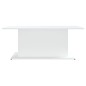 vidaXL Mesa de centro madera de ingeniería blanca 102x55,5x40 cm vidaXL Mesa de centro madera de ingeniería blanca 102x55,5x40 cm
