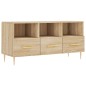 vidaXL Mueble de TV madera de ingeniería roble Sonoma 102x36x50 cm vidaXL Mueble de TV madera de ingeniería roble Sonoma 102x36x50 cm
