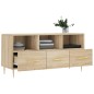 vidaXL Mueble de TV madera de ingeniería roble Sonoma 102x36x50 cm vidaXL Mueble de TV madera de ingeniería roble Sonoma 102x36x50 cm