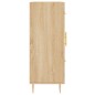 vidaXL Aparador de madera de ingeniería roble Sonoma 69,5x34x90 cm vidaXL Aparador de madera de ingeniería roble Sonoma 69,5x34x90 cm
