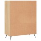 vidaXL Estantería madera de ingeniería roble Sonoma 69,5x32,5x90 cm vidaXL Estantería madera de ingeniería roble Sonoma 69,5x32,5x90 cm