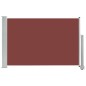 vidaXL Toldo lateral retráctil de jardín marrón 60x300 cm vidaXL Toldo lateral retráctil de jardín marrón 60x300 cm
