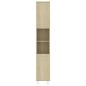 vidaXL Juego muebles de baño 3 pzas madera de ingeniería roble Sonoma vidaXL Juego muebles de baño 3 pzas madera de ingeniería roble Sonoma