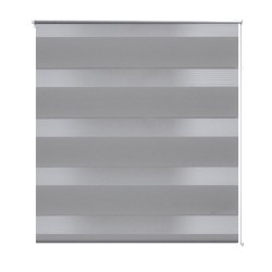 Persiana Cebra 80 x 175cm Gris