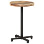 vidaXL Mesa de bistró redonda madera maciza reciclada Ø50x75 cm vidaXL Mesa de bistró redonda madera maciza reciclada Ø50x75 cm