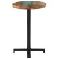 vidaXL Mesa de bistró redonda madera maciza reciclada Ø50x75 cm vidaXL Mesa de bistró redonda madera maciza reciclada Ø50x75 cm