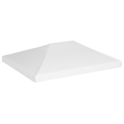 vidaXL Toldo de cenador 270 g/m² 4x3 m blanco