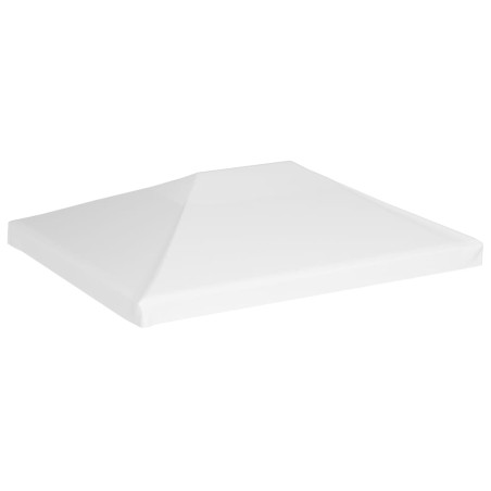 vidaXL Toldo de cenador 270 g/m² 4x3 m blanco