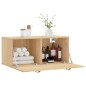 vidaXL Armario de pared madera ingeniería roble Sonoma 80x36,5x35 cm vidaXL Armario de pared madera ingeniería roble Sonoma 80x36,5x35 cm