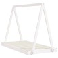 vidaXL Estructura de cama para niños madera de pino blanco 80x160 cm vidaXL Estructura de cama para niños madera de pino blanco 80x160 cm