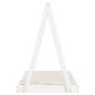 vidaXL Estructura de cama para niños madera de pino blanco 80x160 cm vidaXL Estructura de cama para niños madera de pino blanco 80x160 cm