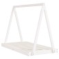 vidaXL Estructura de cama para niños madera de pino blanco 80x160 cm vidaXL Estructura de cama para niños madera de pino blanco 80x160 cm