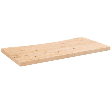 vidaXL Tablero de escritorio madera maciza de pino 80x40x2,5 cm
