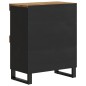 vidaXL Armario auxiliar madera maciza de mango 60x33x75 cm vidaXL Armario auxiliar madera maciza de mango 60x33x75 cm