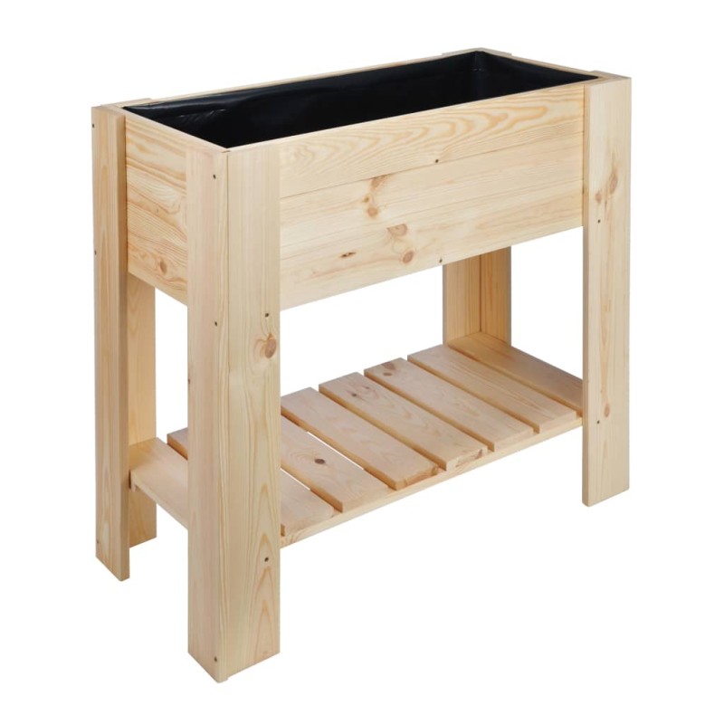 HI Mesa de cultivo de madera de pino 92x41x80 cm HI Mesa de cultivo de madera de pino 92x41x80 cm