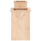 vidaXL Banco con jardineras madera maciza de pino 184,5x39,5x56,5 cm vidaXL Banco con jardineras madera maciza de pino 184,5x39,5x56,5 cm