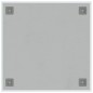 vidaXL Pizarra magnética de pared vidrio templado blanco 40x40 cm vidaXL Pizarra magnética de pared vidrio templado blanco 40x40 cm