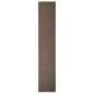vidaXL Alfombra de sisal natural marrón 66x350 cm
