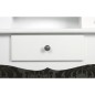 vidaXL Tocador con espejo y taburete blanco vidaXL Tocador con espejo y taburete blanco