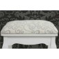 vidaXL Tocador con espejo y taburete blanco vidaXL Tocador con espejo y taburete blanco
