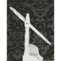 vidaXL Tocador con espejo y taburete blanco vidaXL Tocador con espejo y taburete blanco