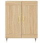vidaXL Aparador alto madera contrachapada color roble 69,5x34x180 cm vidaXL Aparador alto madera contrachapada color roble 69,5x34x180 cm
