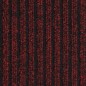 vidaXL Felpudo de rayas rojo 40x60 cm vidaXL Felpudo de rayas rojo 40x60 cm
