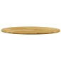vidaXL Superficie de mesa redonda madera maciza de roble 23 mm 900 mm vidaXL Superficie de mesa redonda madera maciza de roble 23 mm 900 mm