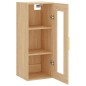 vidaXL Armario de pared roble Sonoma 34,5x34x90 cm vidaXL Armario de pared roble Sonoma 34,5x34x90 cm