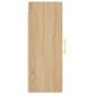 vidaXL Armario de pared roble Sonoma 34,5x34x90 cm vidaXL Armario de pared roble Sonoma 34,5x34x90 cm