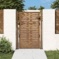 vidaXL Puerta de jardín acero corten diseño cuadrado 105x130 cm vidaXL Puerta de jardín acero corten diseño cuadrado 105x130 cm