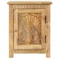 vidaXL Mesita de noche de madera maciza de mango 40x30x50 cm vidaXL Mesita de noche de madera maciza de mango 40x30x50 cm