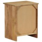 vidaXL Mesita de noche de madera maciza de mango 40x30x50 cm vidaXL Mesita de noche de madera maciza de mango 40x30x50 cm