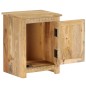 vidaXL Mesita de noche de madera maciza de mango 40x30x50 cm vidaXL Mesita de noche de madera maciza de mango 40x30x50 cm