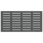 vidaXL Cabecero de cama de pared madera maciza pino gris 146x3x63 cm vidaXL Cabecero de cama de pared madera maciza pino gris 146x3x63 cm