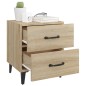 vidaXL Mesita de noche color roble Sonoma 40x35x47,5 cm vidaXL Mesita de noche color roble Sonoma 40x35x47,5 cm