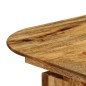 vidaXL Escritorio de madera maciza de mango 110x50x76 cm vidaXL Escritorio de madera maciza de mango 110x50x76 cm