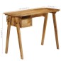 vidaXL Escritorio de madera maciza de mango 110x50x76 cm vidaXL Escritorio de madera maciza de mango 110x50x76 cm