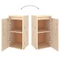vidaXL Muebles para TV 6 piezas madera maciza de pino