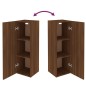 vidaXL Muebles para TV 2 uds contrachapado roble marrón 30,5x30x90 cm vidaXL Muebles para TV 2 uds contrachapado roble marrón 30,5x30x90 cm