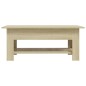 vidaXL Mesa de centro madera de ingeniería roble Sonoma 102x55x42 cm vidaXL Mesa de centro madera de ingeniería roble Sonoma 102x55x42 cm