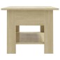 vidaXL Mesa de centro madera de ingeniería roble Sonoma 102x55x42 cm vidaXL Mesa de centro madera de ingeniería roble Sonoma 102x55x42 cm